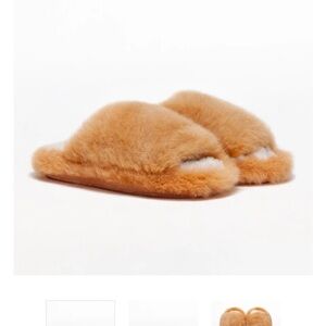 NIB Baboosha Honey Ginger Slippers